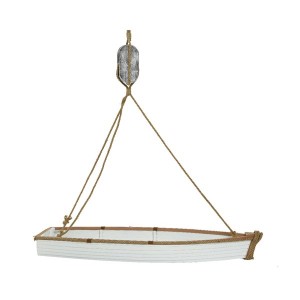 PLYWOOD BOAT WITH ROPE